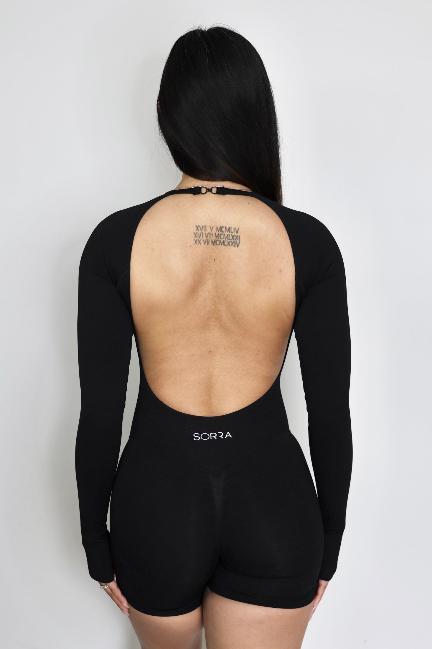 CurveContour Sculpt Romper Classic Black