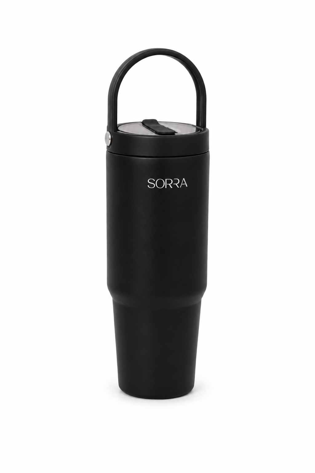 PRE-ORDER Classic Black Insulated 1L Water Bottle Tumbler