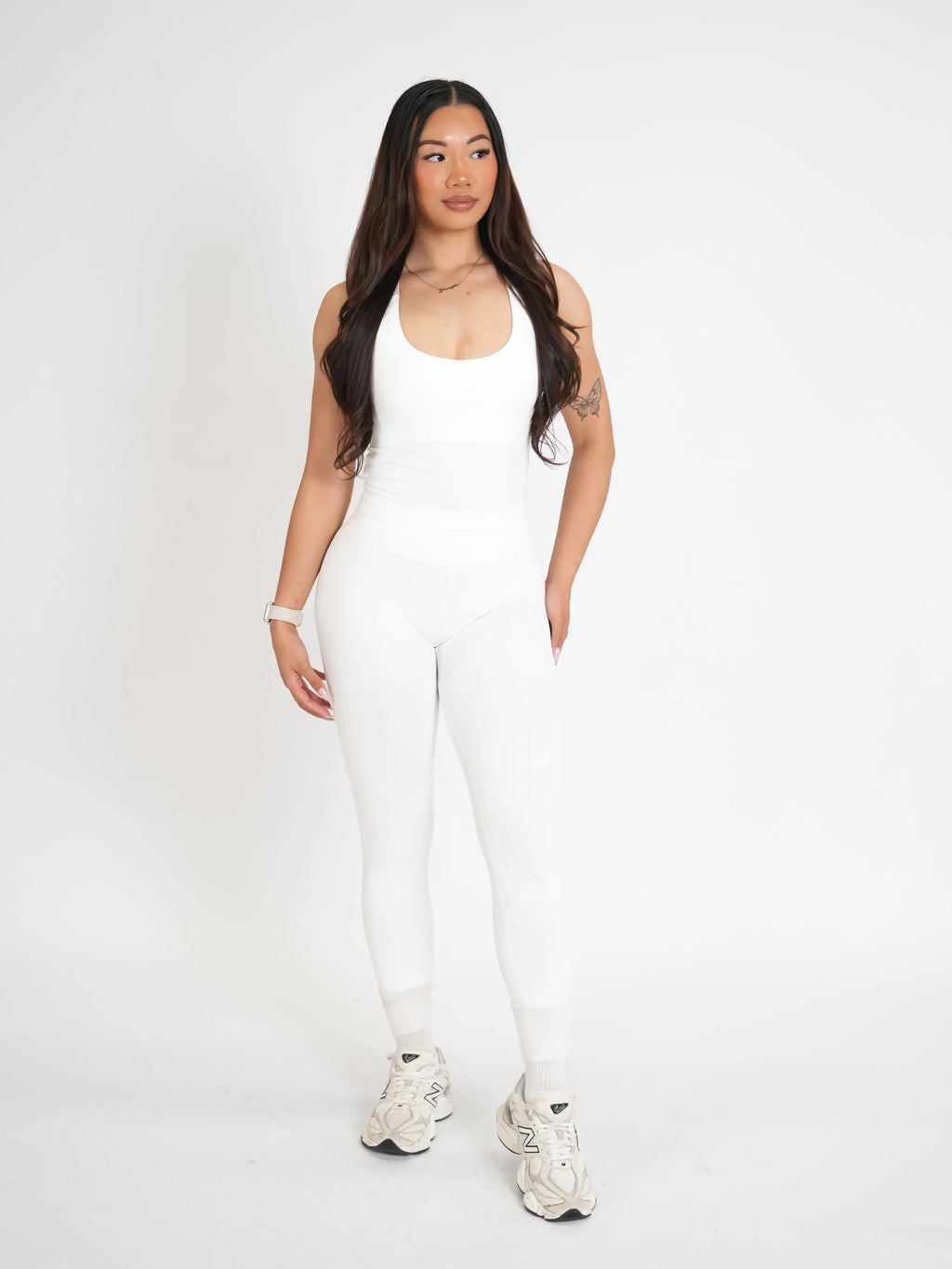 CurveContour Sculpt Leggings Classic White