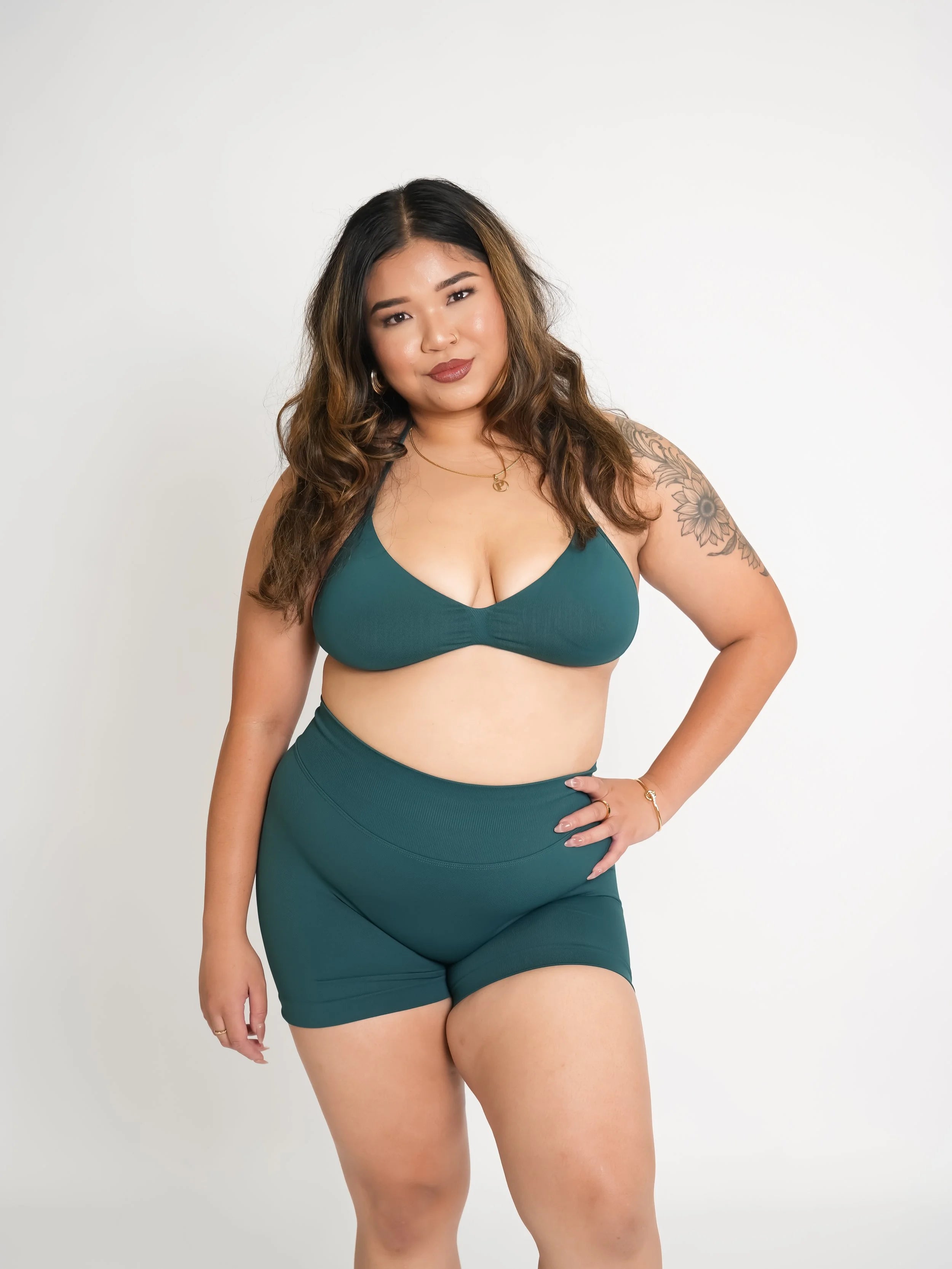 CurveContour Sculpt Shorts Pine