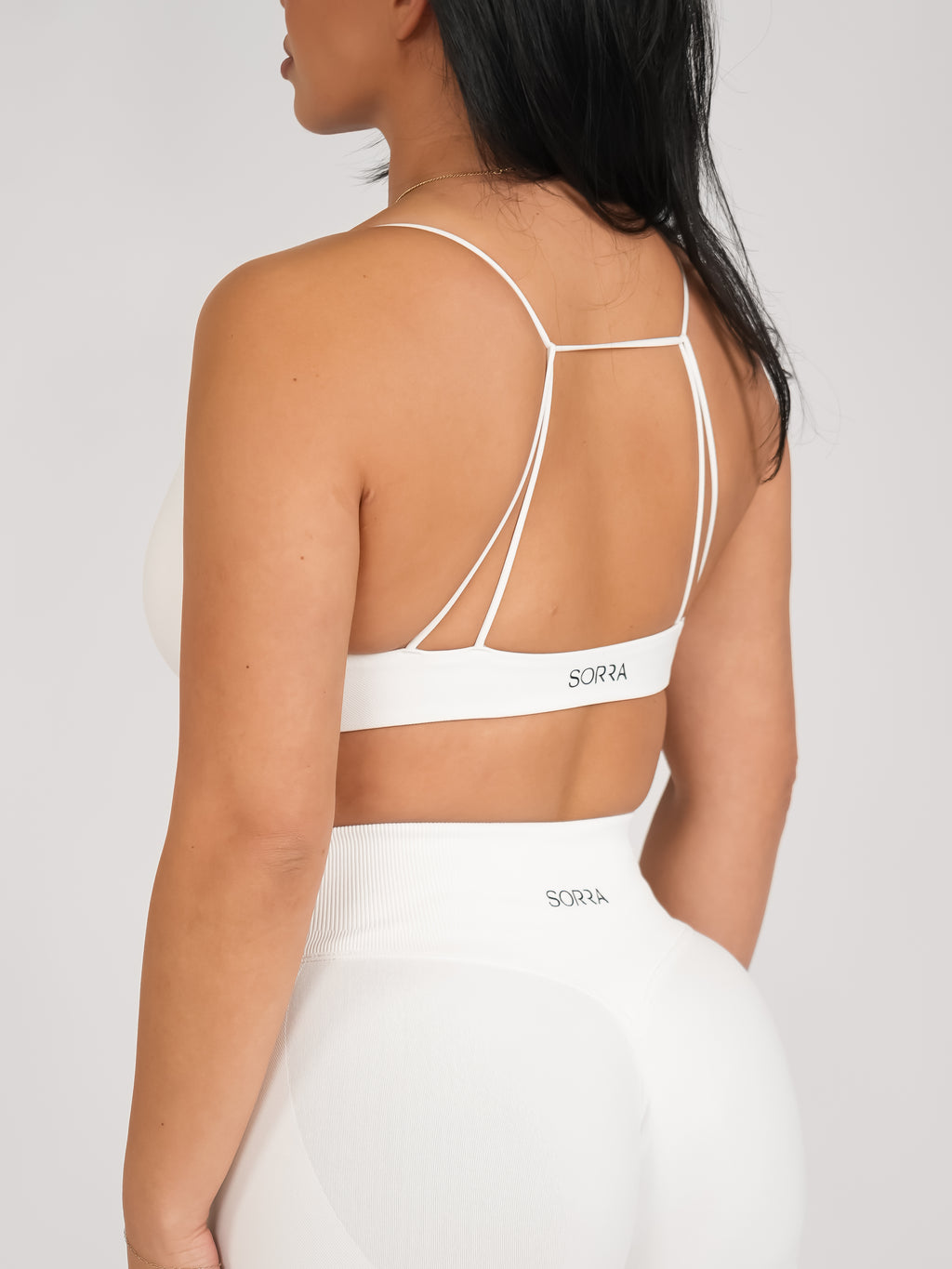 CurveContour Allure Mini Bra Classic White