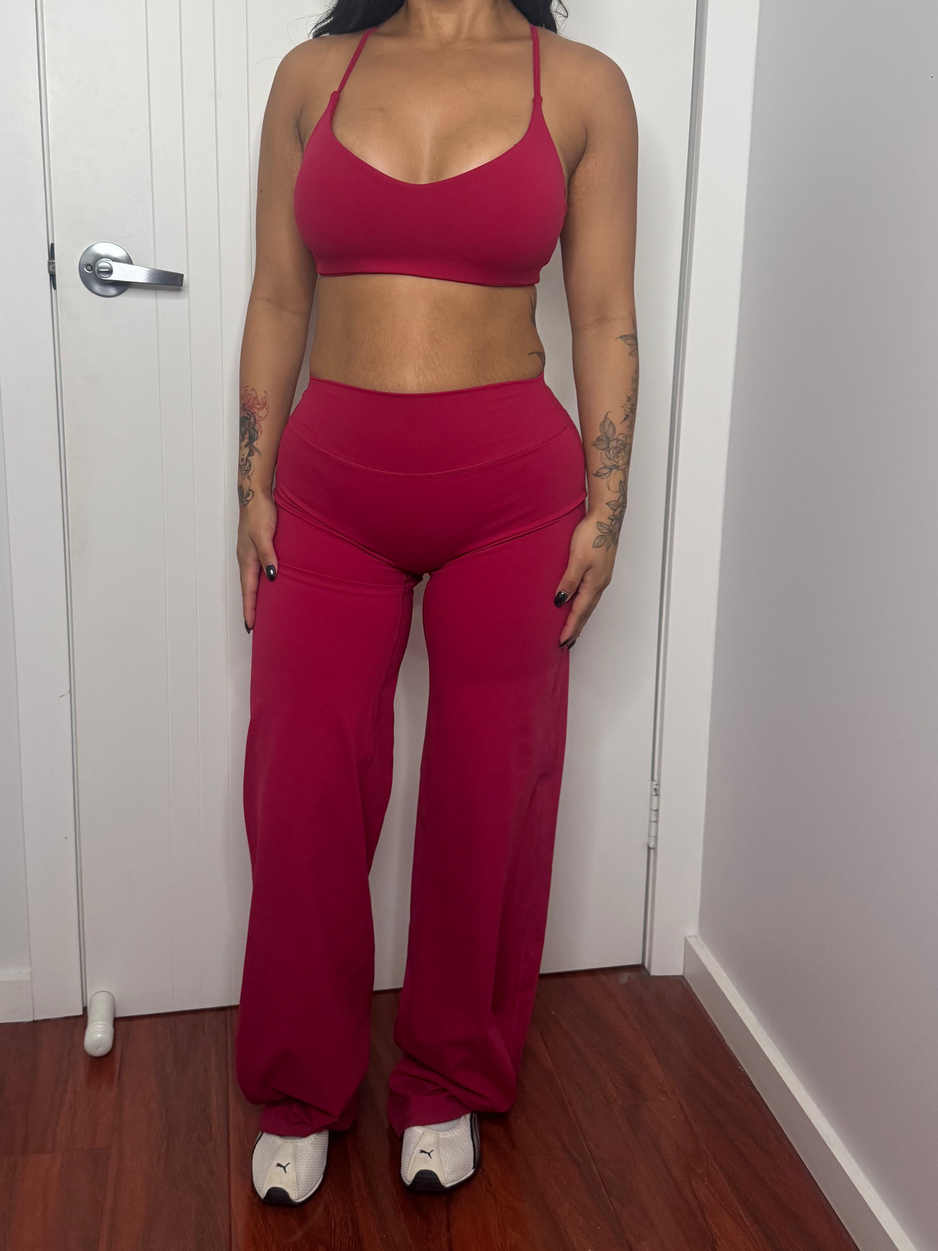 Sample Classic Wide Leg Pants SIZE M