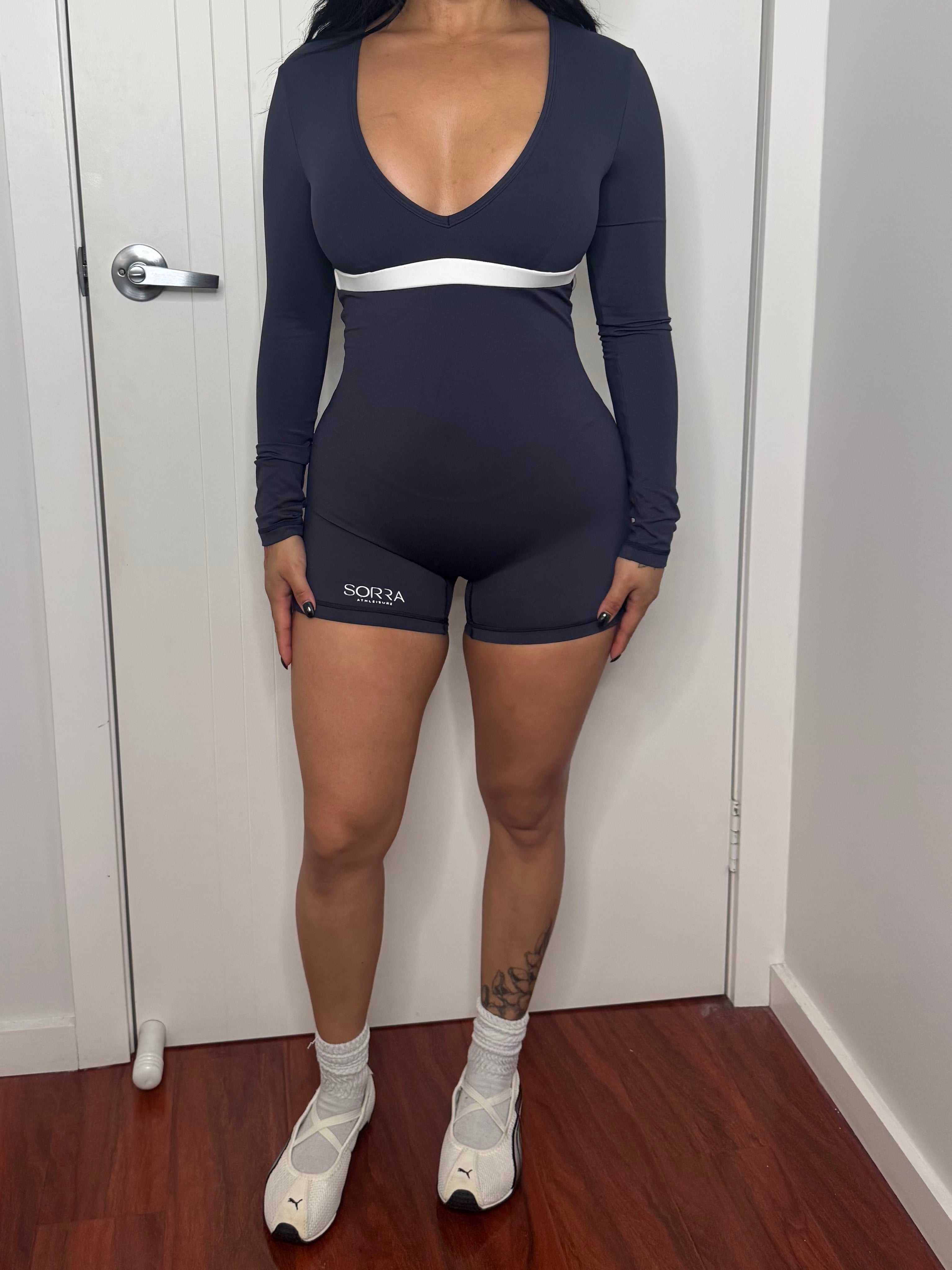 Sample Rebel Long Sleeve Romper SIZE XS