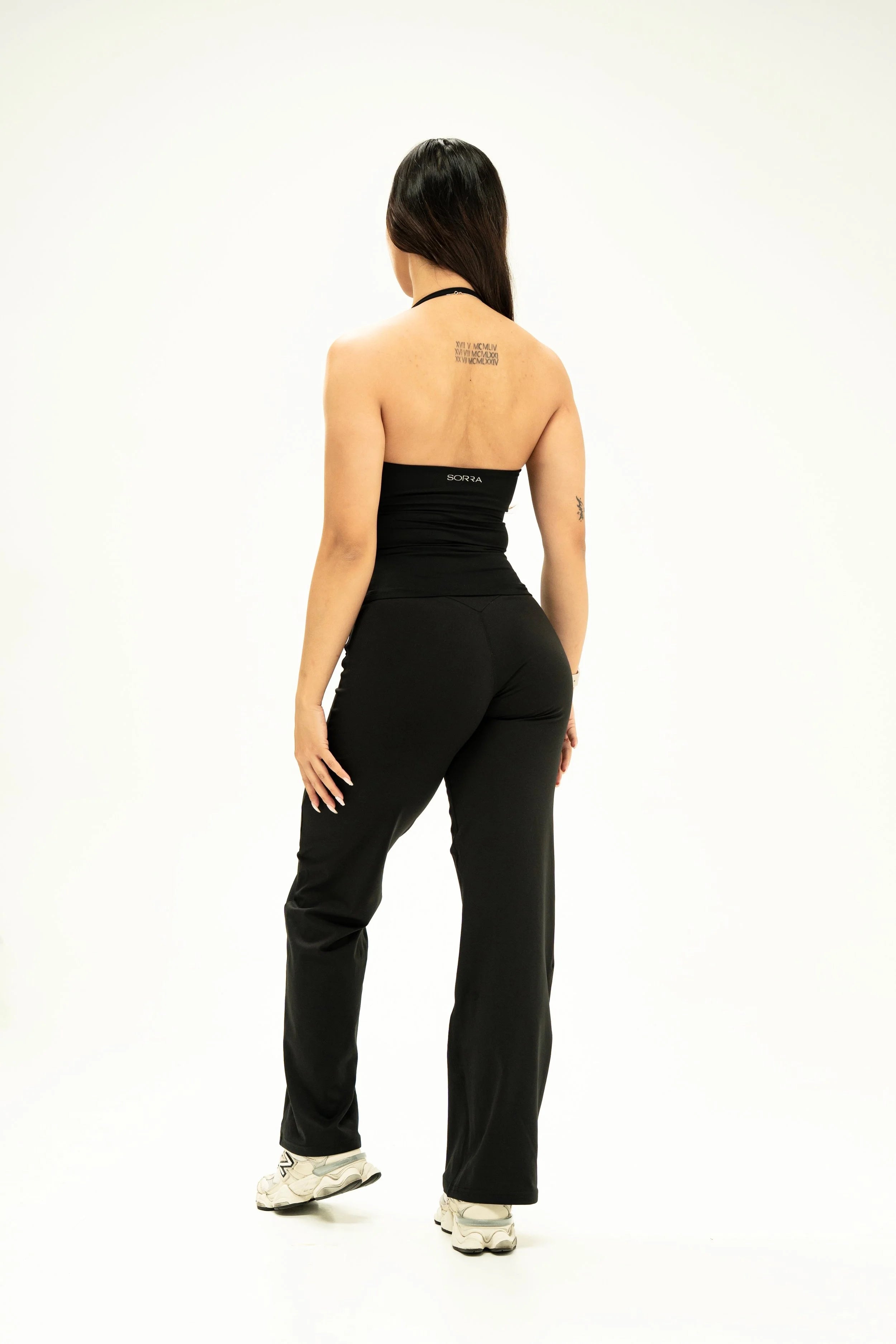 Signature Straight Leg Pants Classic Black