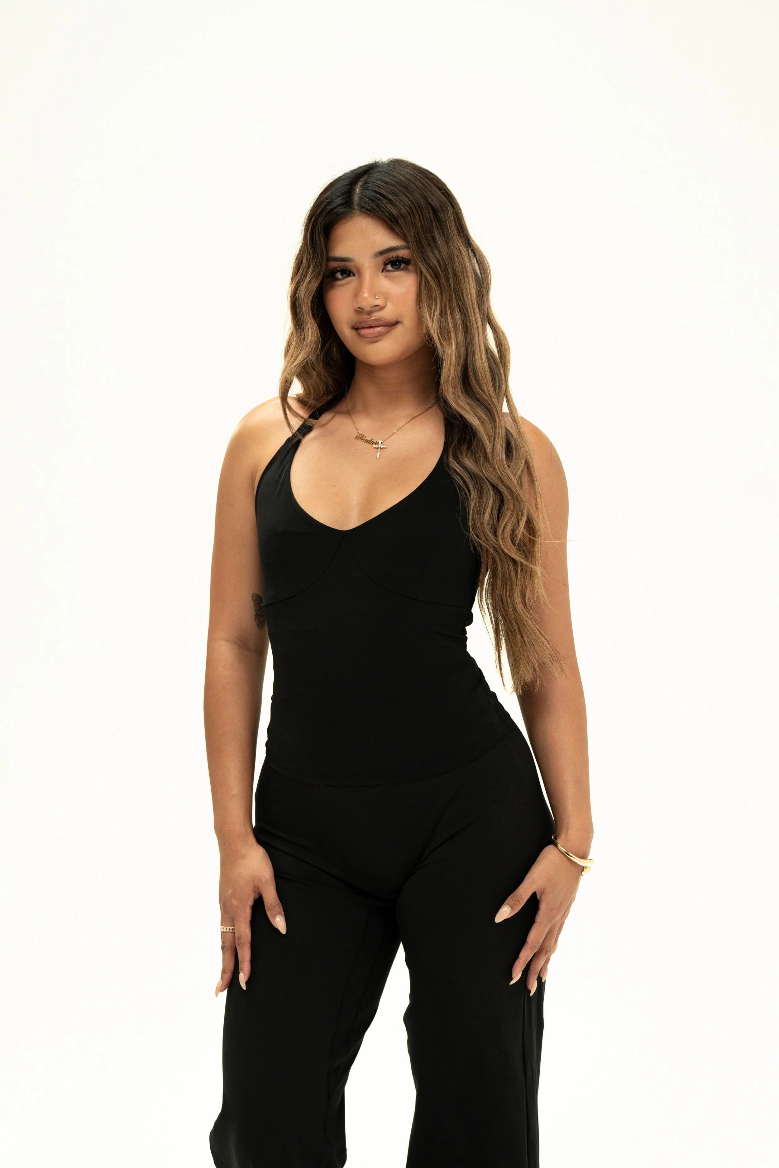 Form Kaia Halter Tank Classic Black