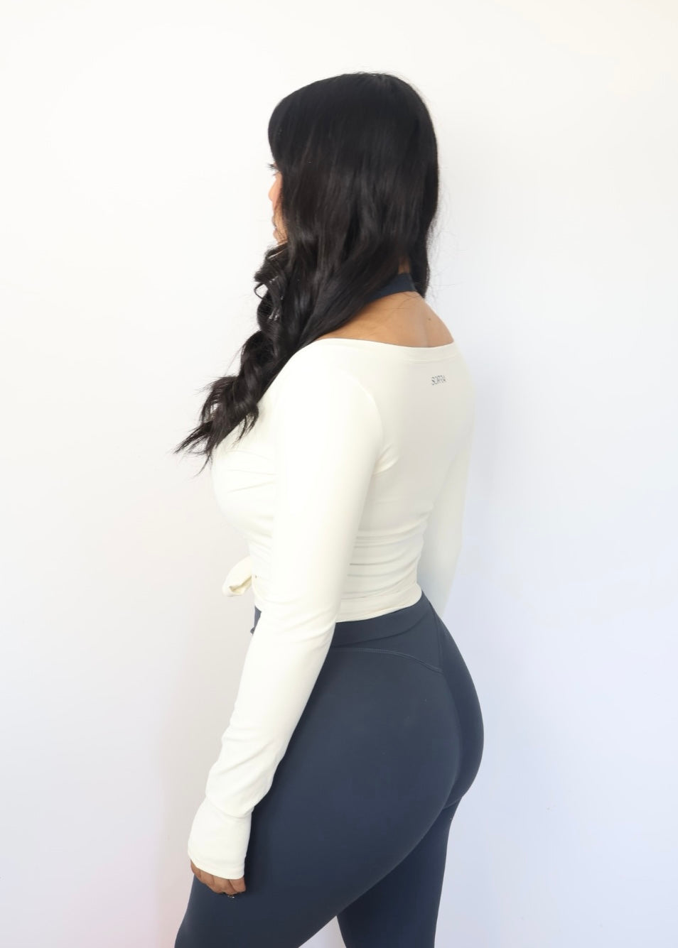 Flow Ballet Wrap Top Buttercream