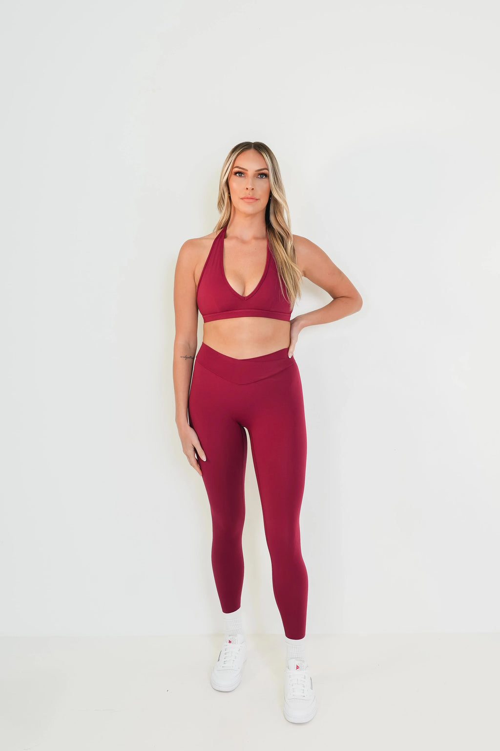 Form Hybrid Scrunch Leggings Sour Cherry
