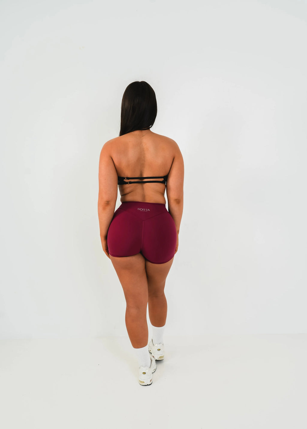 Form Mini Define Non-Scrunch Shorts 3.5" Sour Cherry