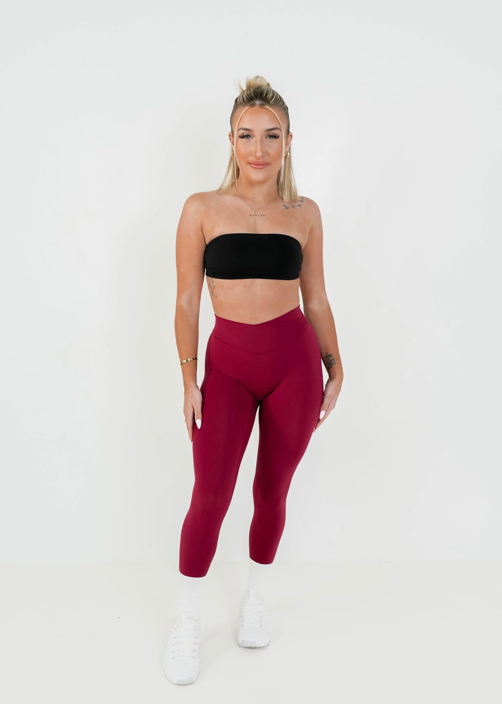 Form Hybrid Scrunch Leggings Sour Cherry